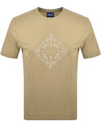 HUGO - Nerberri T Shirt Medium - Lyst