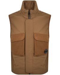 C.P. Company - Cp Company Outerwear Vest Gilet - Lyst