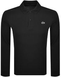 Lacoste - Long Sleeve Polo T Shirt - Lyst
