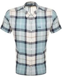 Barbour - Croft Check Short Sleeved Shirt - Lyst