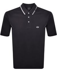ARMANI EXCHANGE - Polo T Shirt Deep - Lyst