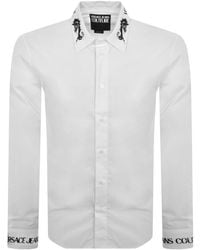 Versace - Couture Slim Long Sleeve Shirt - Lyst