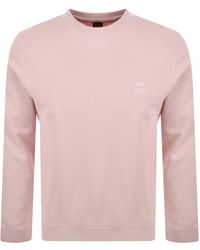 BOSS - Boss Westart 1 Sweatshirt Light - Lyst