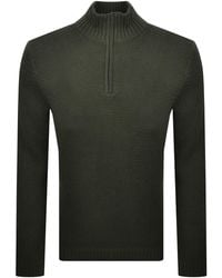 G-Star - G-Star Quarter Zip Knit Jumper - Lyst