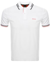 BOSS - Boss Paul Polo T Shirt - Lyst