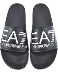 EA7 - Emporio Armani Beach Sliders - Lyst