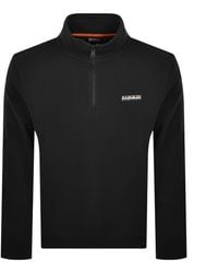 Napapijri - B Box Half Zip Sweatshirt - Lyst