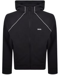 BOSS - Boss Saggy Full Zip Hoodie - Lyst
