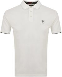 Hackett - Heritage H Logo Polo T Shirt - Lyst