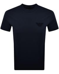 Armani - Emporio Logo T Shirt Iconico - Lyst