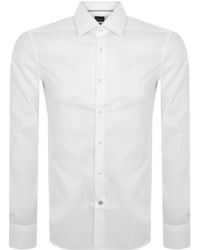 BOSS BUSINESS - Boss H Hank Kent Long Sleeve Shirt - Lyst