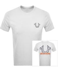TRUE RELIGION - Spiral T Shirt - Lyst