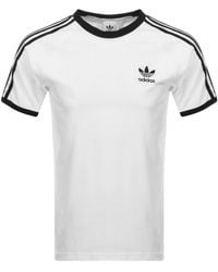 adidas originals t shirt black and white