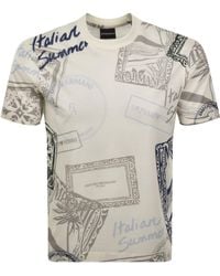 Armani - Emporio Logo T Shirt - Lyst