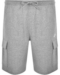 Nike - Club Logo Cargo Shorts - Lyst