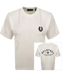 Belstaff - Competition T Shirt Chalk - Lyst