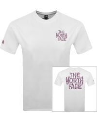 The North Face - Drip Logo T Shirt - Lyst