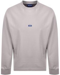 HUGO - Nedro Sweatshirt Pastel - Lyst