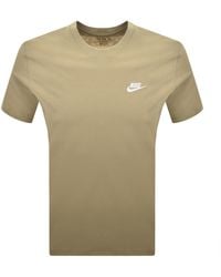 Nike - Crew Neck Club T Shirt - Lyst