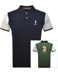 Hackett - Heritage Number Polo T Shirt Old - Lyst