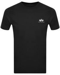 Alpha Industries Herrenshirt Herren T-Shirt kurzarm Shirt Tee Rundhals 198507 