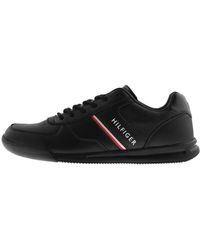 tommy hilfiger lightweight leather sneaker