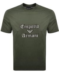 Armani - Emporio Logo T Shirt - Lyst
