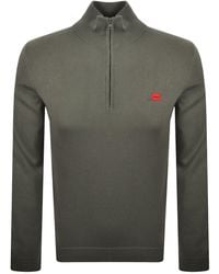 HUGO - San Quintus Knit Jumper - Lyst