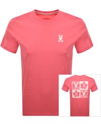 Psycho Bunny - Aiden Back Graphic T Shirt - Lyst