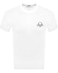 Moschino - Laurel Crown Logo T Shirt - Lyst