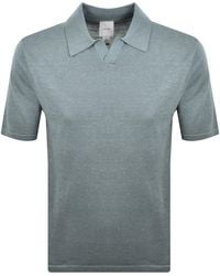 Calvin Klein - Knit Polo Jumper - Lyst