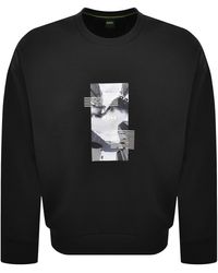 BOSS - Boss Stenson Zone Sweatshirt - Lyst