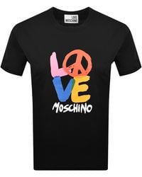 Moschino - Graphic T Shirt - Lyst