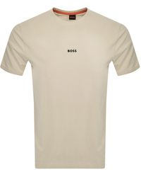 BOSS - Boss Tchup Logo T Shirt - Lyst