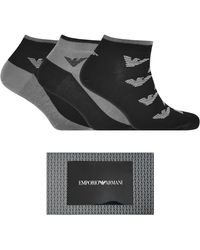 Armani - Emporio 3 Pack Socks Gift Set - Lyst