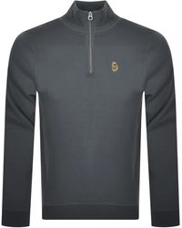 Luke 1977 - Sydney 1000 Quarter Zip Sweatshirt - Lyst