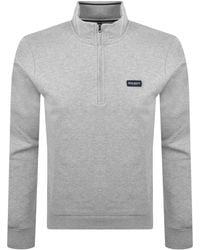 Hackett - Half Zip Sweatshirt - Lyst