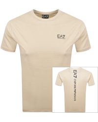 EA7 - Emporio Armani Training T Shirt Fog - Lyst