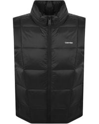 Calvin Klein - Nylon Puffer Gilet - Lyst