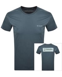 Columbia - North Cascades T Shirt Everblue - Lyst