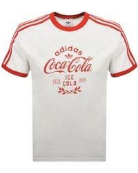 adidas Originals - Adidas X Coca Cola T Shirt - Lyst