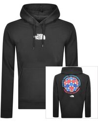 The North Face Cotton International Flag Hoodie Black for Men - Lyst