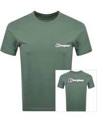 Berghaus - Front And Back Logo T Shirt - Lyst