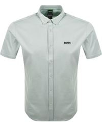 BOSS - Boss St Motion Short Sleeve Shirt - Lyst