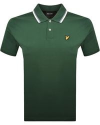 Lyle & Scott - Tipped Track Polo T Shirt - Lyst