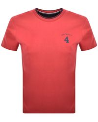 Hackett - Heritage Number T Shirt Pop - Lyst