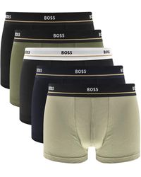 BOSS BUSINESS - Boss Underwear 5 Pack Boxer Trunks - Lyst