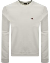 Napapijri - Balis Flag Logo Sweatshirt - Lyst