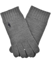 Ralph Lauren - Wool Gloves - Lyst