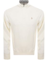 Ralph Lauren - Quarter Zip Sweatshirt - Lyst